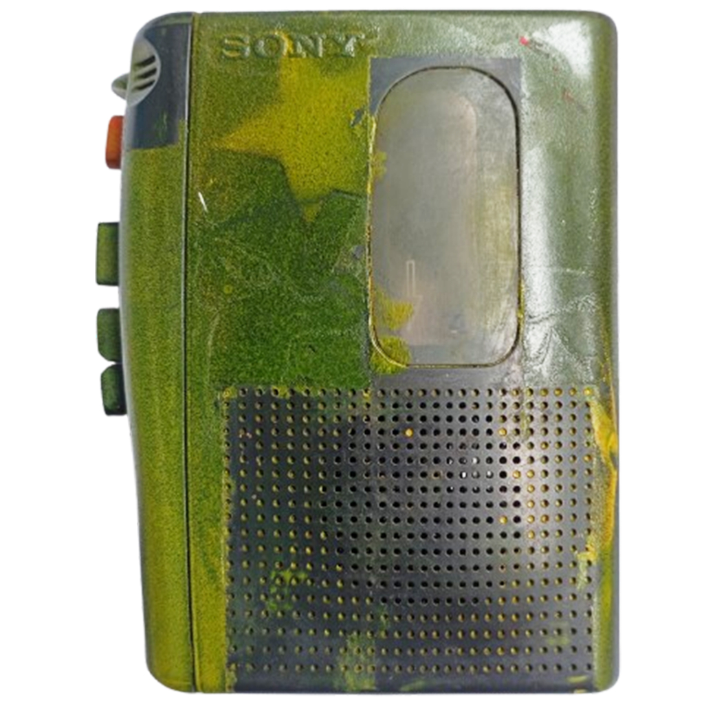 audio - WALKMAN SONY TCM-313 RECORDER CASSETTE PLAYER - (rekam off) - pemutar kaset pita