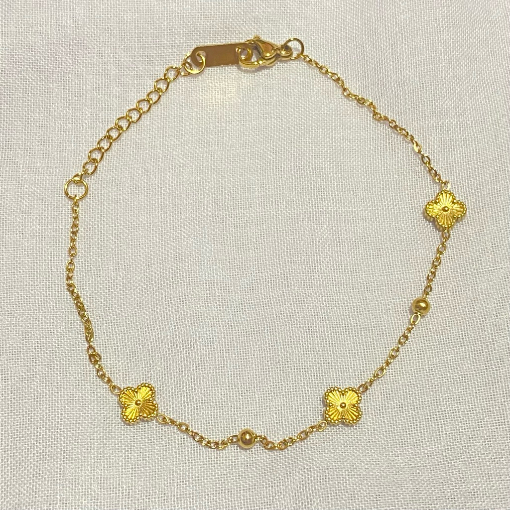 Gelang Titanium Wanita Anti Karat/Gelang Titanium Wanita