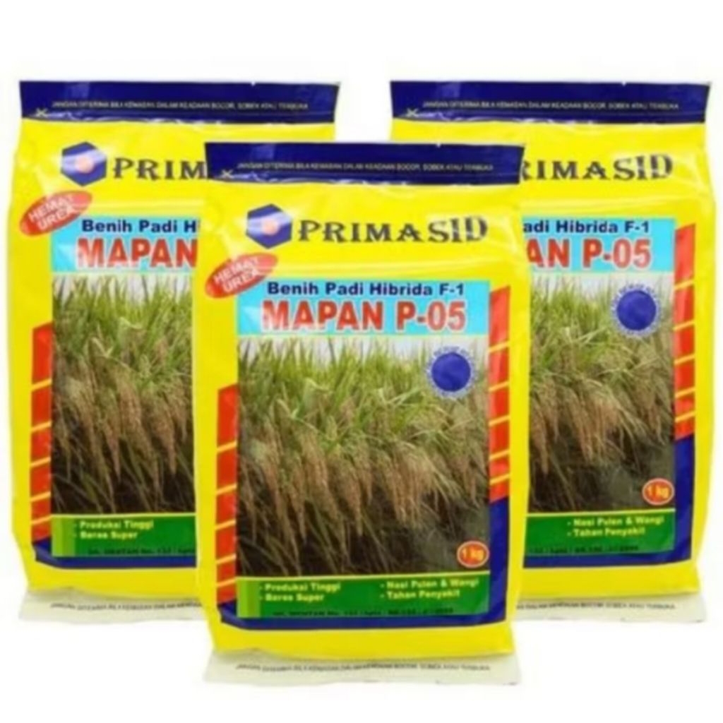 benih padi mapan p05 berkualitas original kemasan 5kg