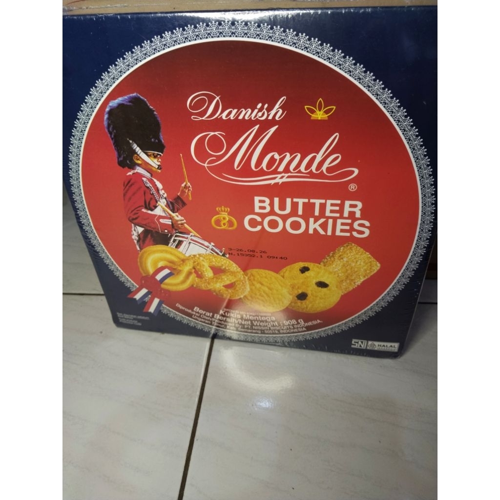 danish monde butter cookies 908gr