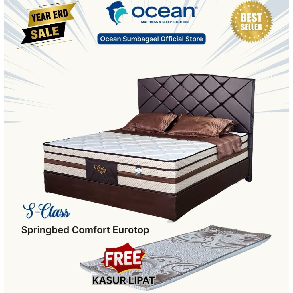 PROMO AKHIR TAHUN Springbed Ocean tipe S-Class / Kasur Palembang / Spring bed Palembang / springbed 