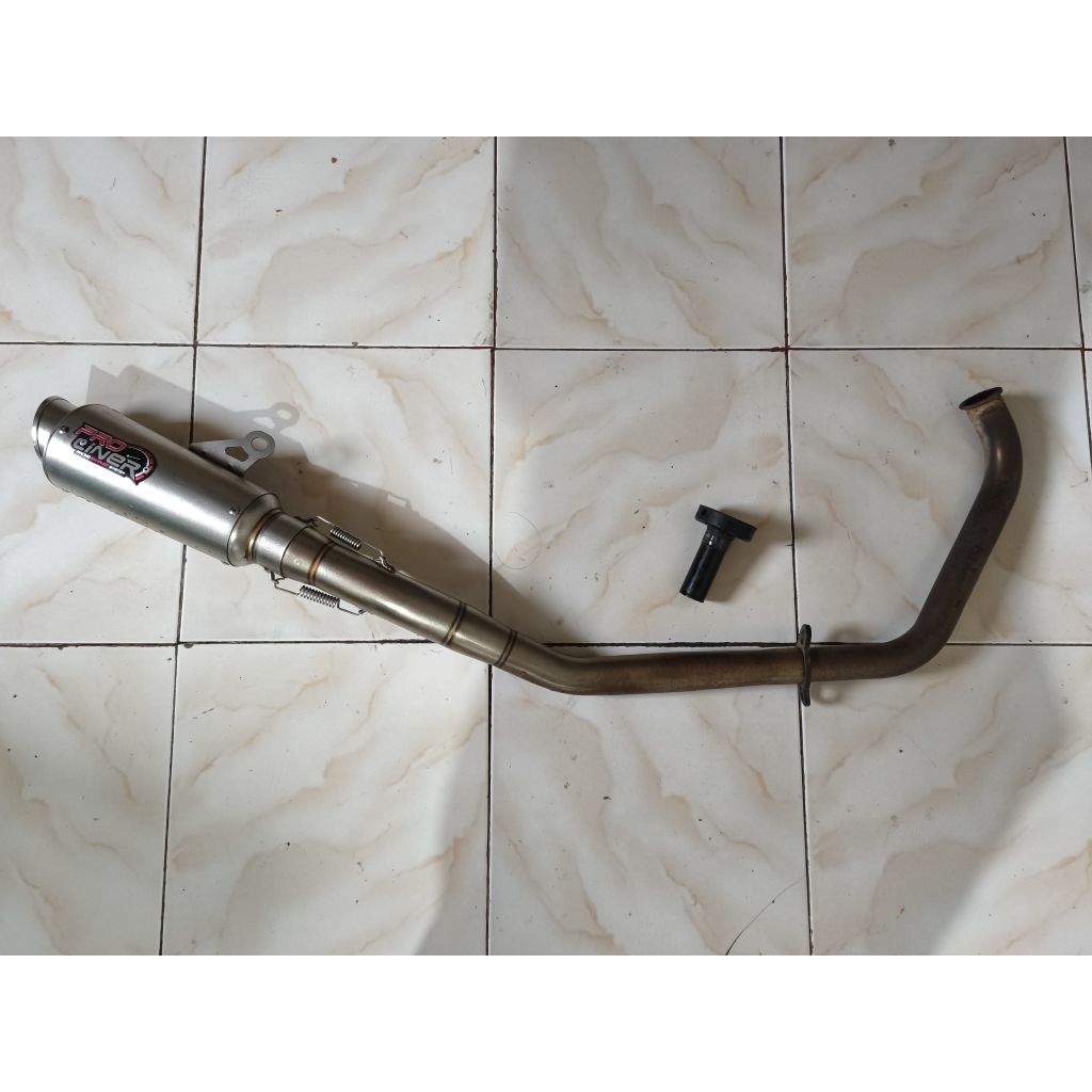 KNALPOT PROLINER YAMAHA R15 V3 / V4 / VIXION R 155 ASLI ORIGINAL FULLSISTEM
