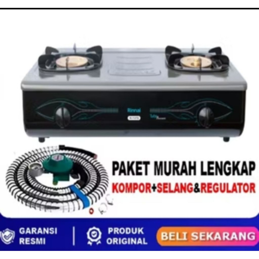 kompor gas rinnai 2tungku jumbo-712