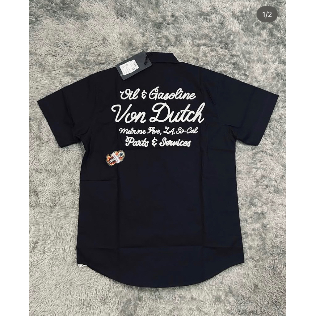 Von Dutch Workshirt Black