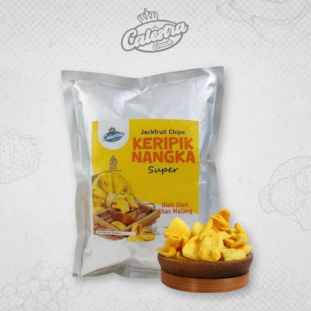 KERIPIK NANGKA SUPER 500GR DAN 1KG | KRIPIK BUAH KILOAN KHAS MALANG
