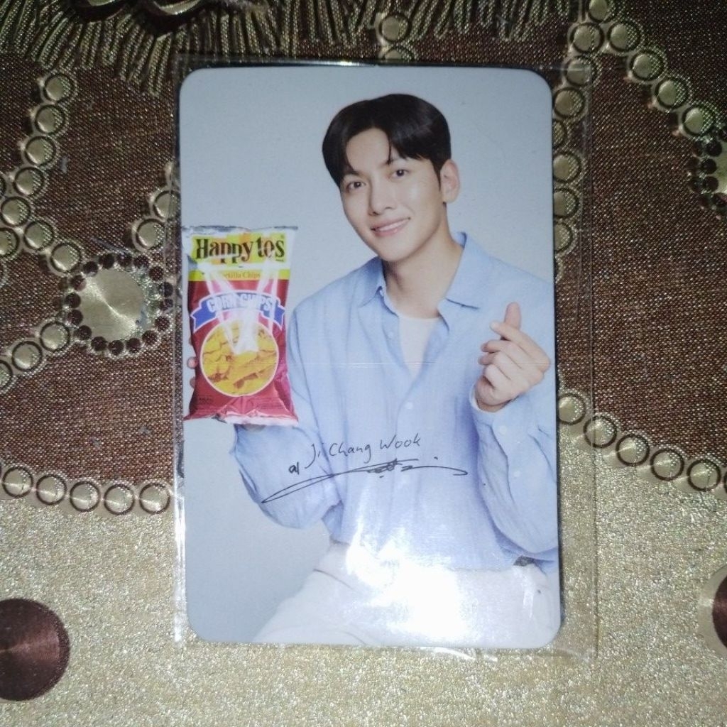 Photocard Ji Chang Wook X Happytos Official