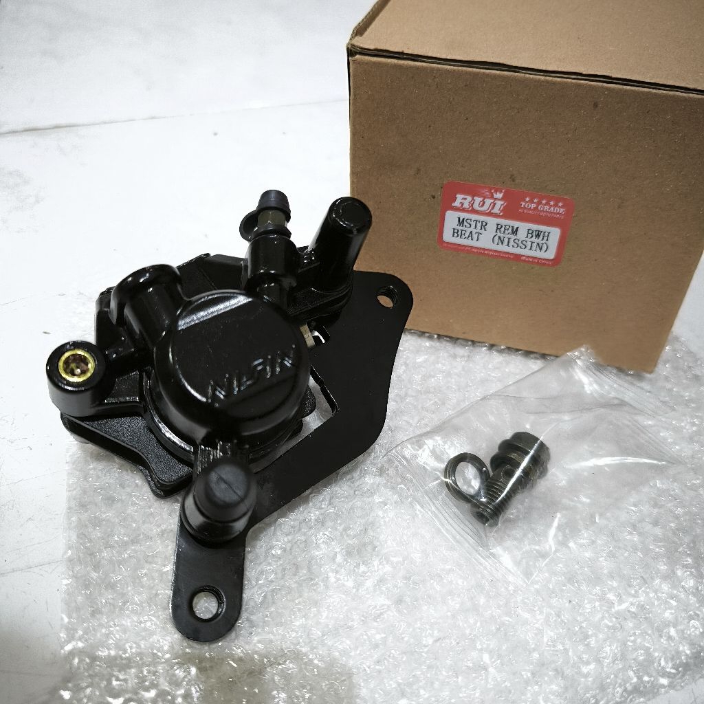 KALIPER REM CAKRAM DEPAN BEAT FI / VARIO 125 / SCOOPY (NISSIN) RUI