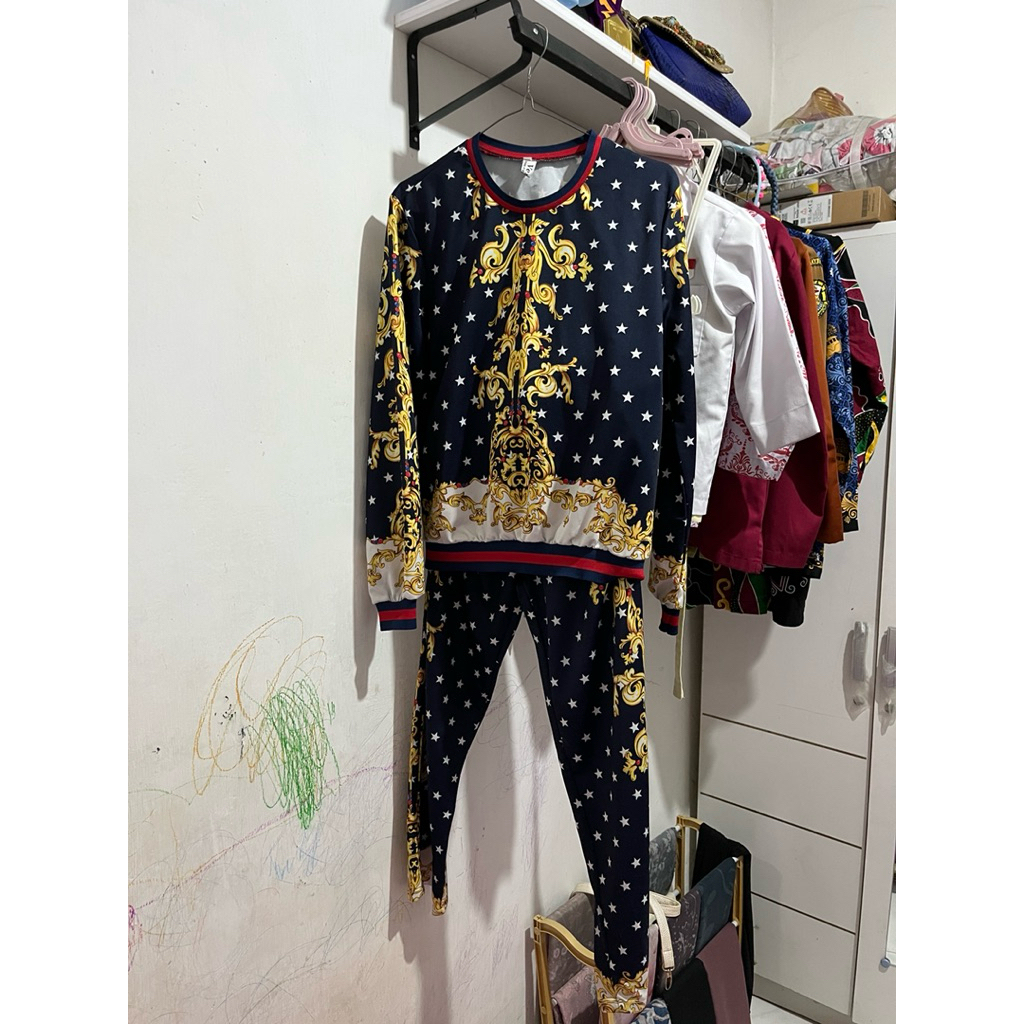 setelan baju + celana panjang wanita