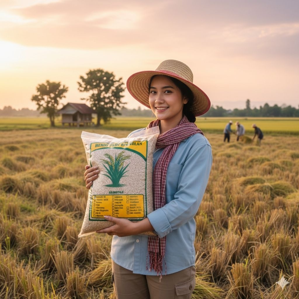 benih padi unggulan berkualitas super ROJO LELE