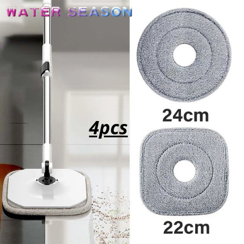 4pcs Kain Pel Microfiber Refill Kain Pel Refil Kain Pel Microfiber Refil