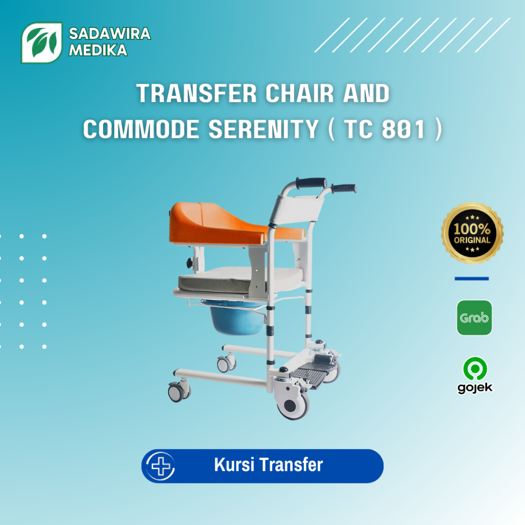 Transfer Chair and Commode Serenity ( TC 801 )