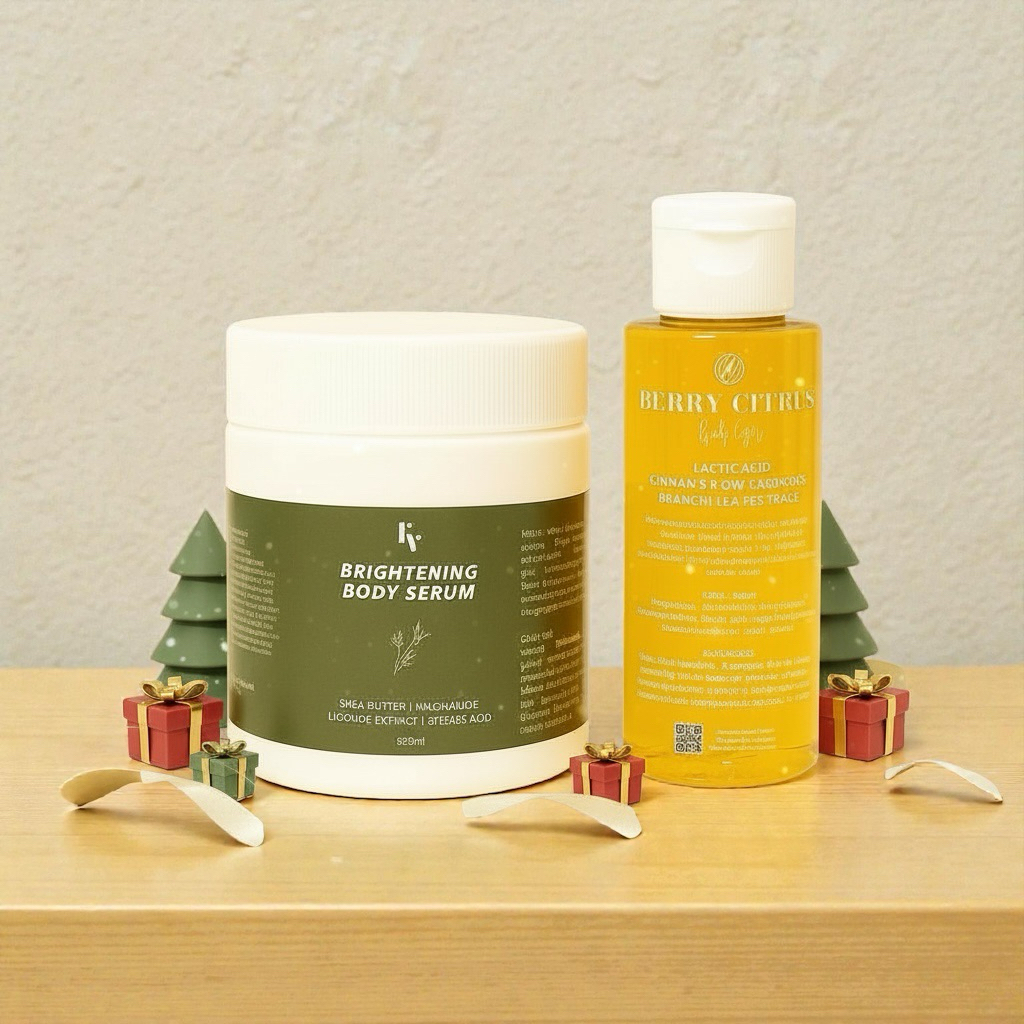 [PROMO NATARU] Brightening Body Serum 500ml & Berry Citrus