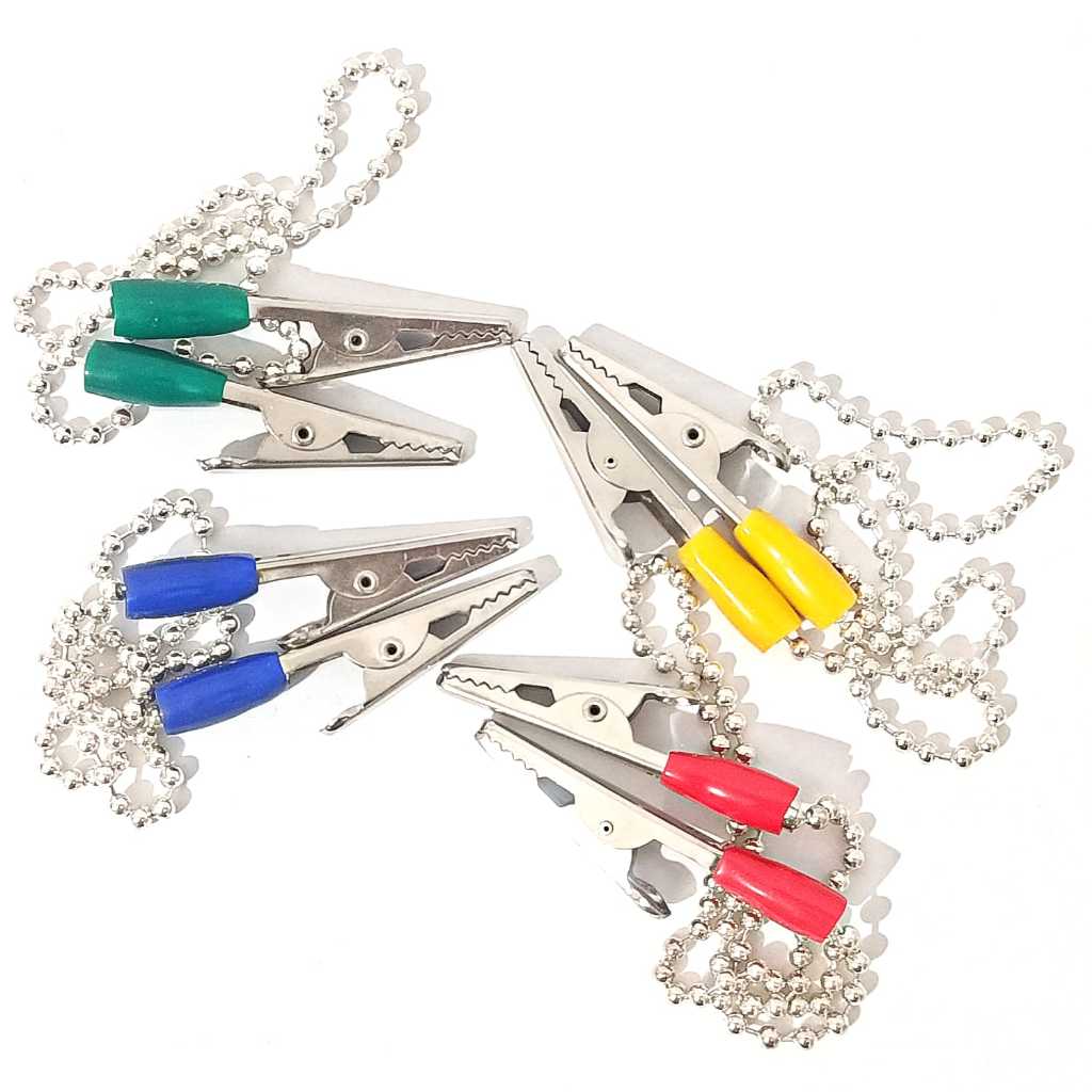 Dental Penjepit Bib Metal / Jepit Bib (Metal Global) Bib Holder / Penjepit Polibib (JEPITAN BIB / DE