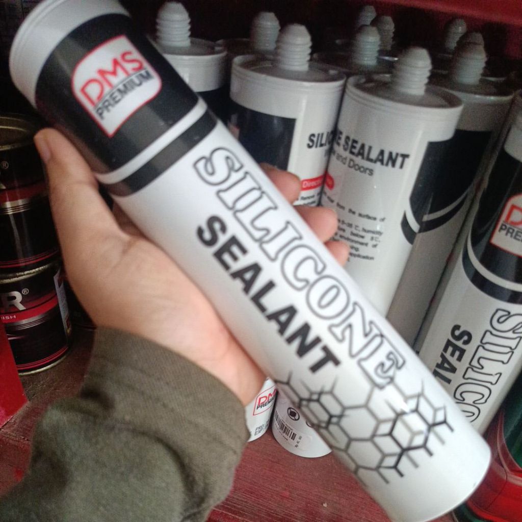 lem silicon / silicone sealant hitam DMS warna hitam