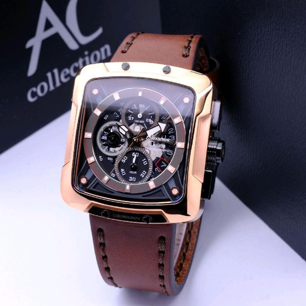 Jam Tangan Alexandre Christie Pria AC 3030 AC3030 Original Garansi Resmi Alexander Christie 3030