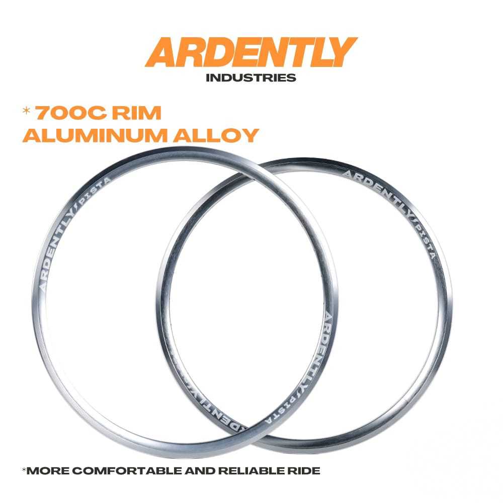 RIM ARDENTLY PISTA 700C SILVER