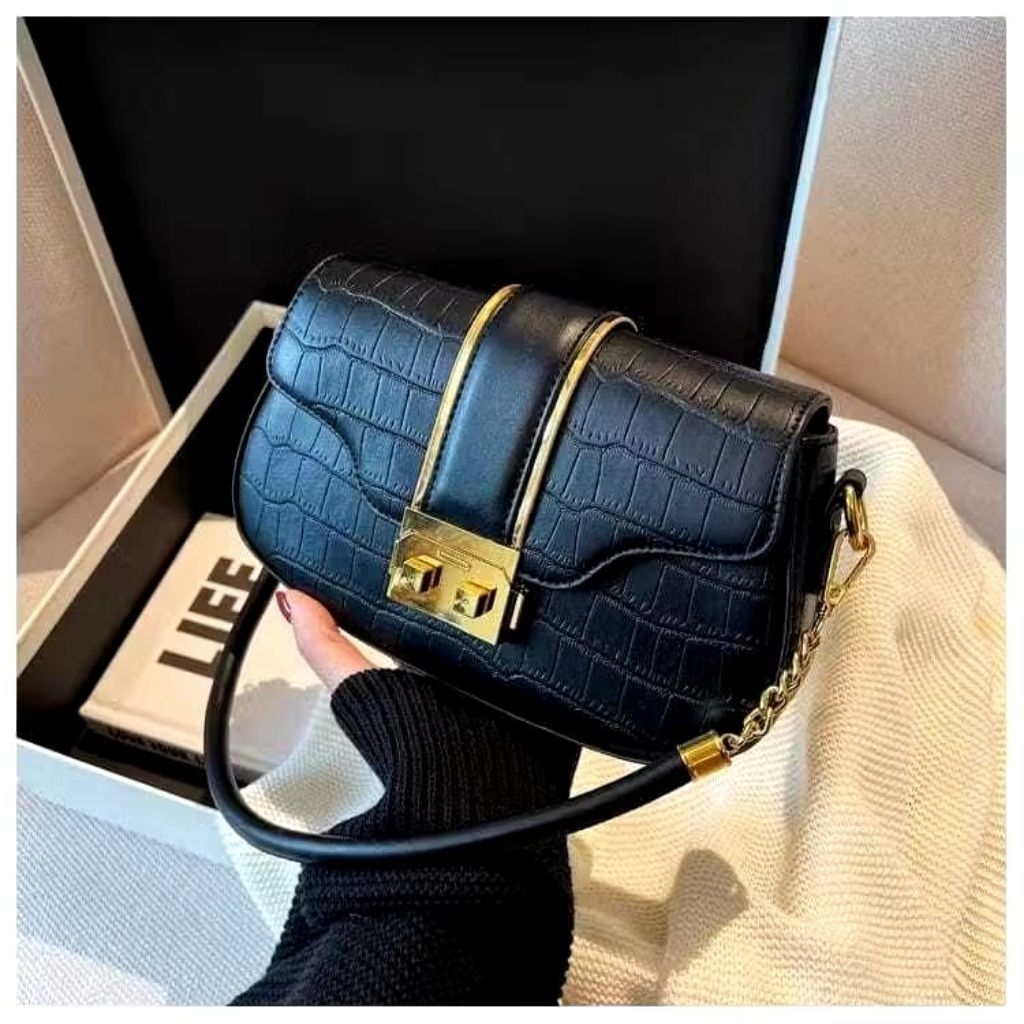 FLUPPI Sling Bag Tas Cewek Tas Selempang Wanita Tas Tali Panjang