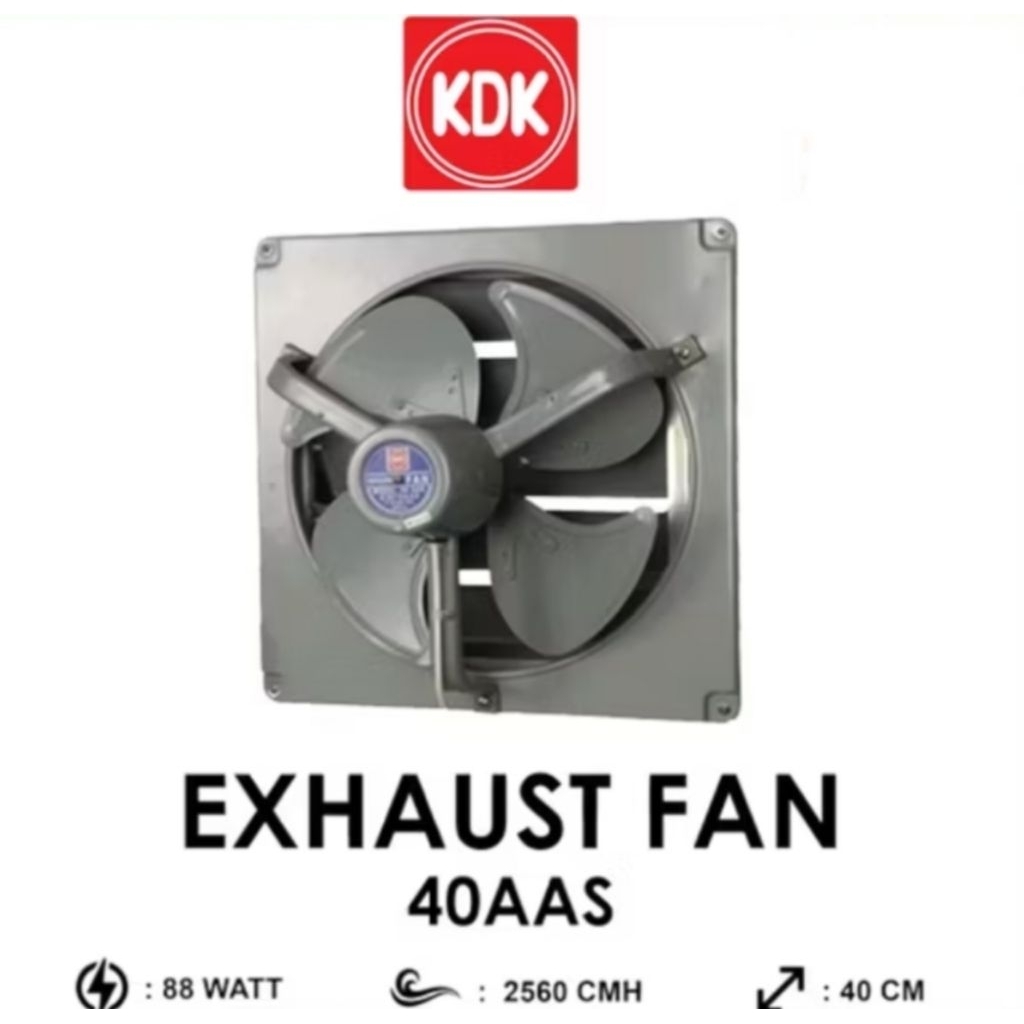 KDK Kipas Angin Exhaust Fan Dinding 40 AAS 16" inch