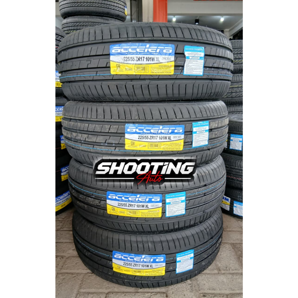 BAN LUAR MOBIL TUBLES TAHUN BARU 225 55 RING 17 ACCELERA IOTA EVT FREE PASANG DI TOKO