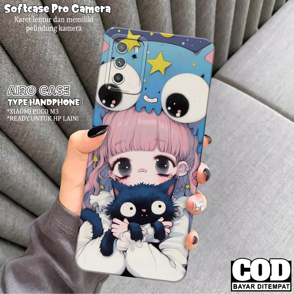 Softcase XIAOMI POCO M3 Terbaru Case XIAOMI POCO M3 Terbaru Fashion Case KARTUN Casing XIAOMI POCO M