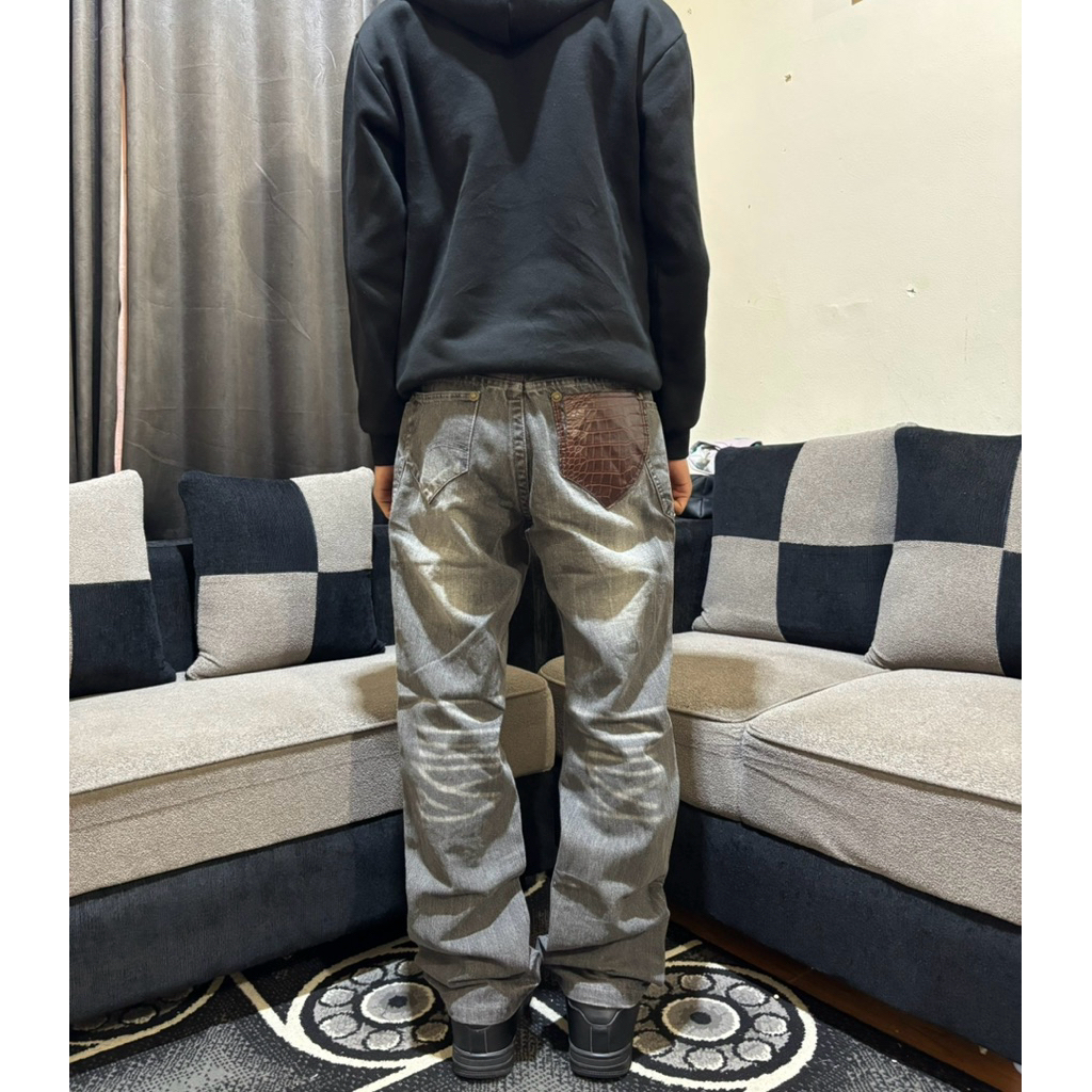 Matsak Grey Washed Jeans