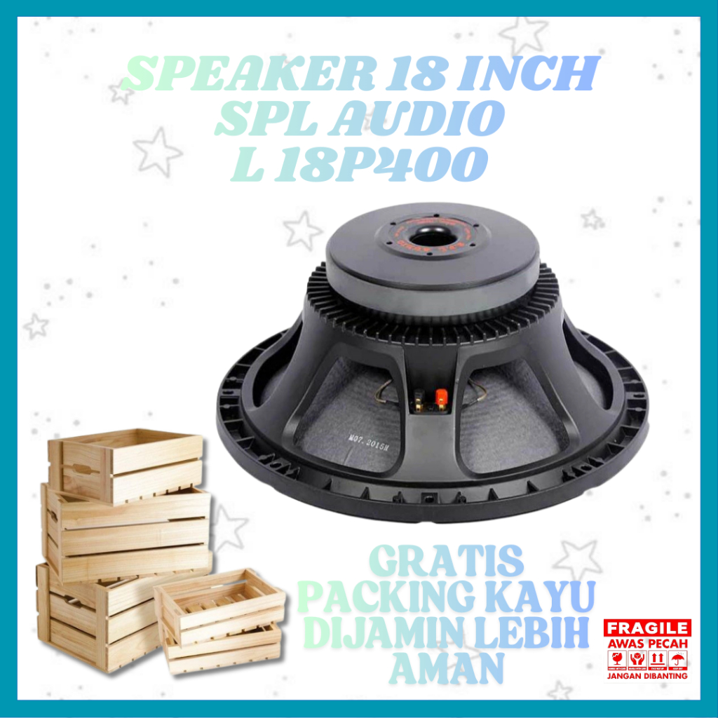 Speaker 18inch SPL AUDIO L18P400
