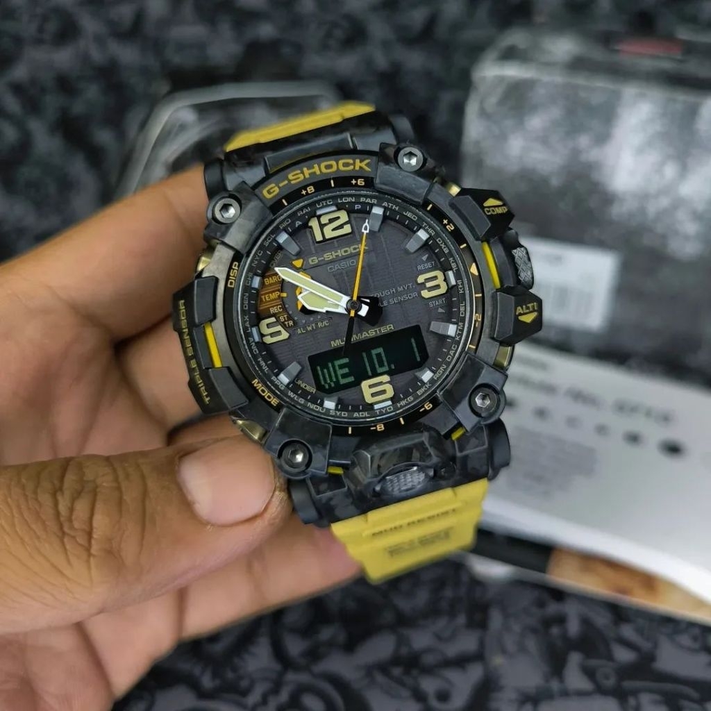 jam tangan G-Shock original second GWG-2000-1A5 mudmaster