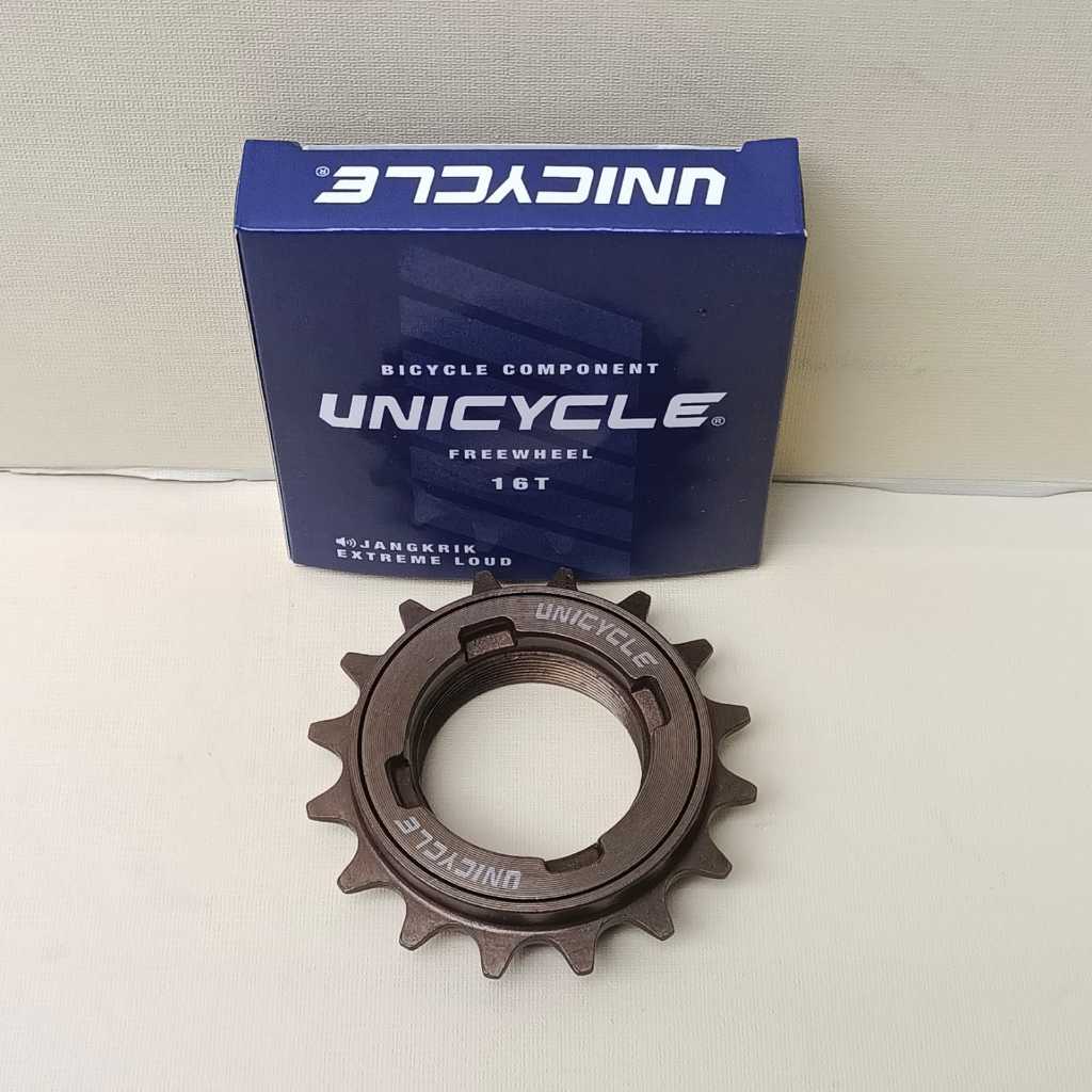 Freewheel 16T Suara Jangkrik Extreme Loud | Gear Belakang Sepeda 12–26 Inch | Unicycle Freewheel