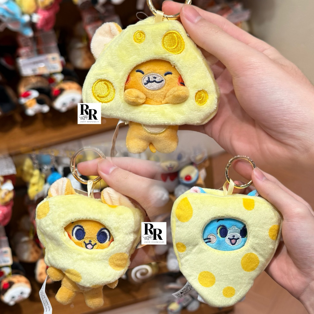 Miniso x Tom and Jerry - Gantungan Kunci / Keychain / Tom and Jerry Gokko Series Costume Plush Penda