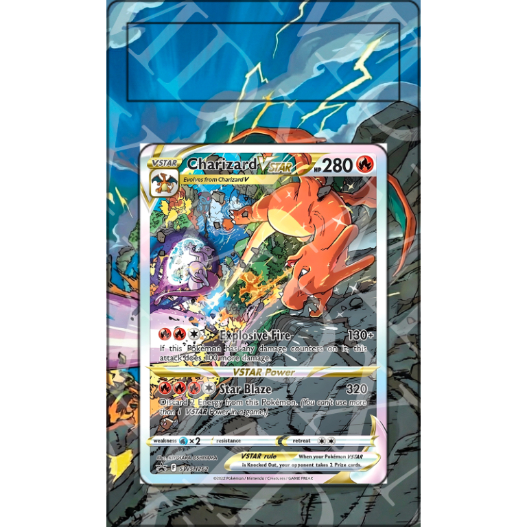 Charizard VStar #SWSH262 Pokemon Promo (Extended Art)