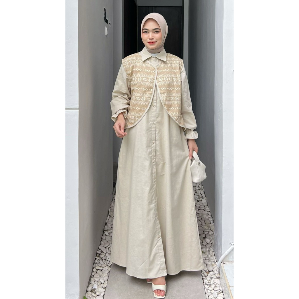 Dress Rompi Terbaru Athayaa Daily | Pakaian Gamis Wanita Original