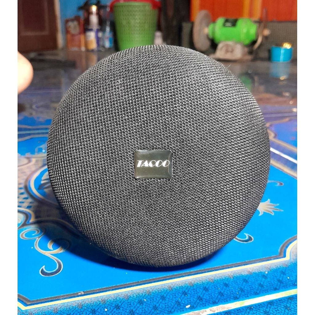 TACOO Speaker Bluetooth Wireless Led Portabel Speaker Super Stereo Bass Built-In Sensitivitas Tinggi