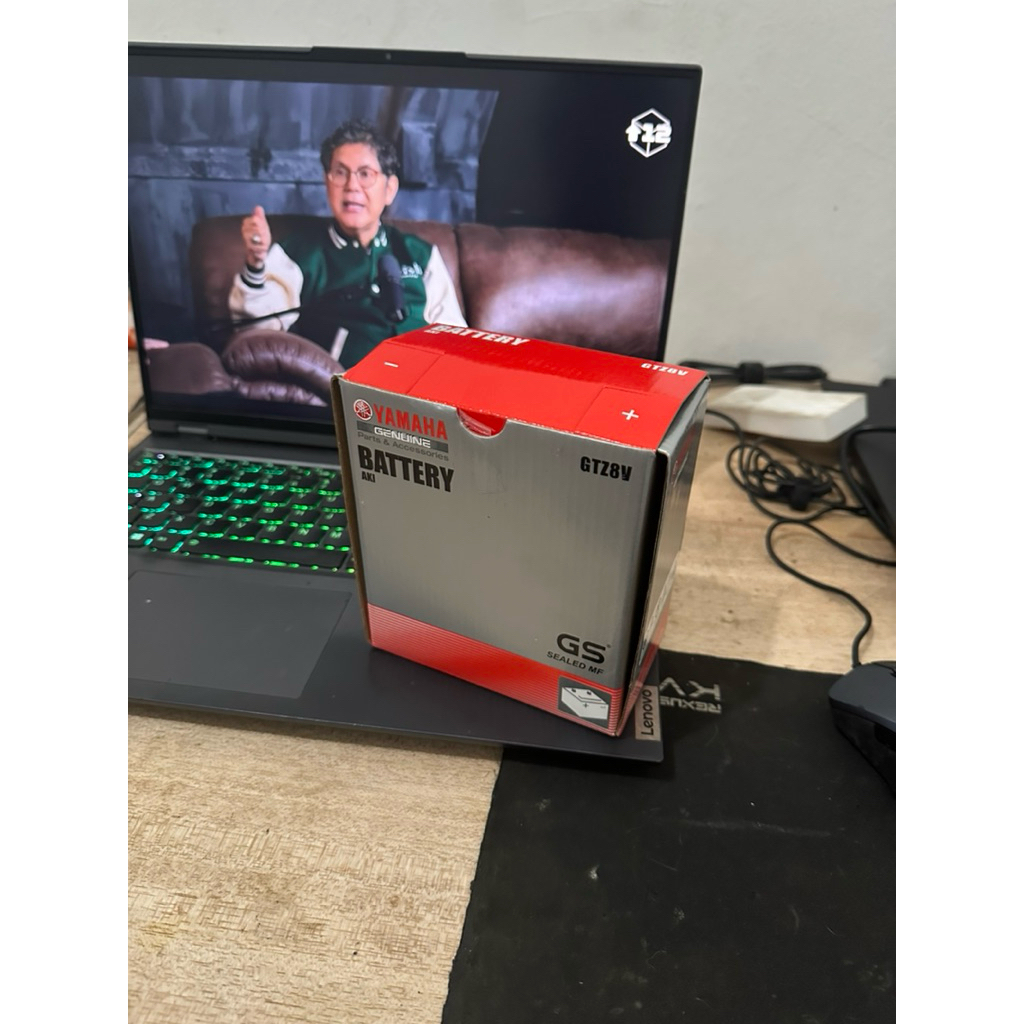 Aki Original Yamaha R25 MT25 Gs Astra GTZ8V Accu R MT 25 Baru