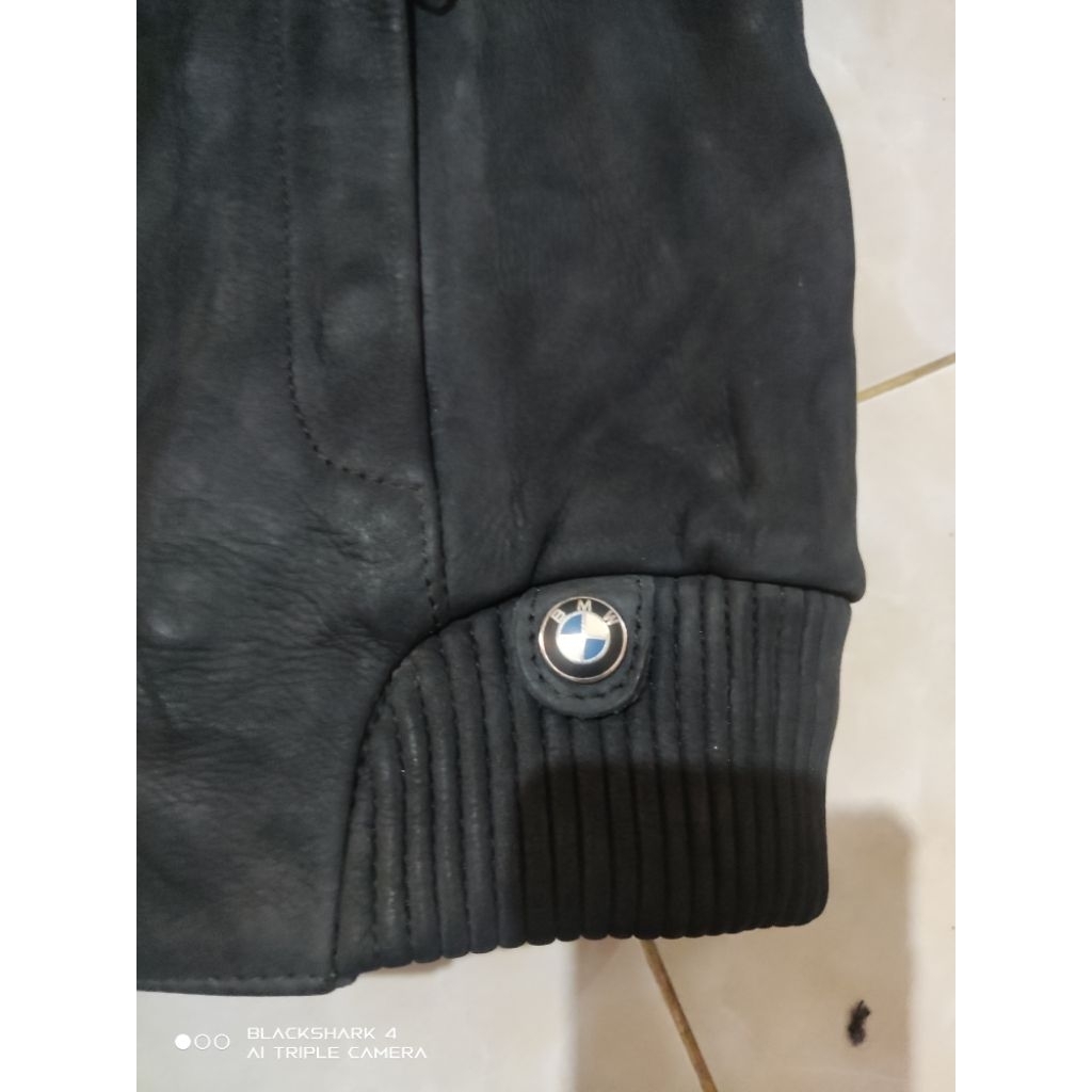 jaket kulit / leather BMW rare no avirex