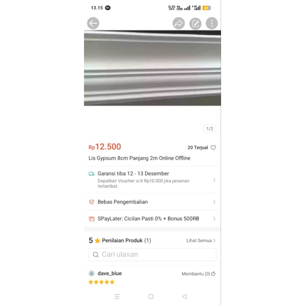 Lis gypsum 8cm(pre-order) Citereup