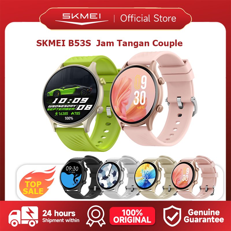 SKMEI B53S Smart Watch 1.39inci Touchscreen Jam Tangan Pintar Couple  Bluetooth Call Sport Tracker D