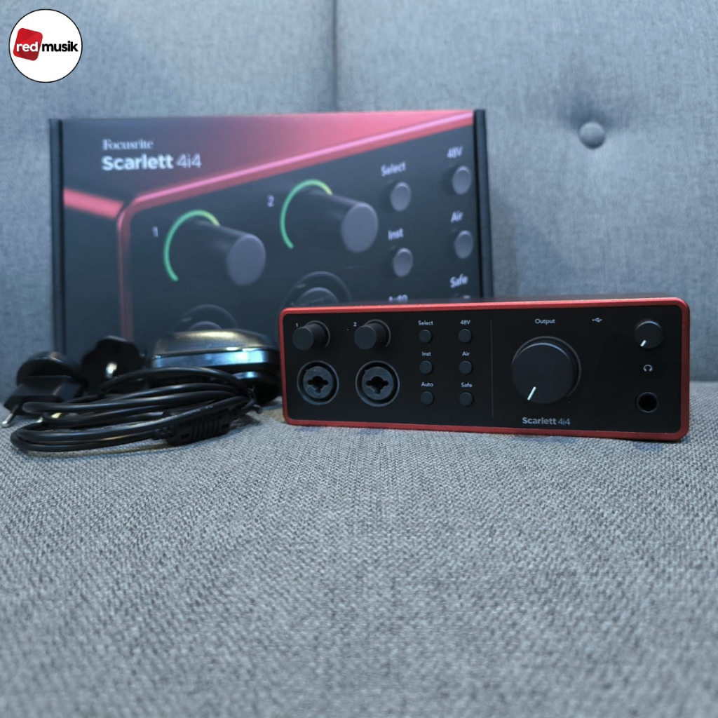Soundcard Focusrite Scarlett 4i4 4Th Gen