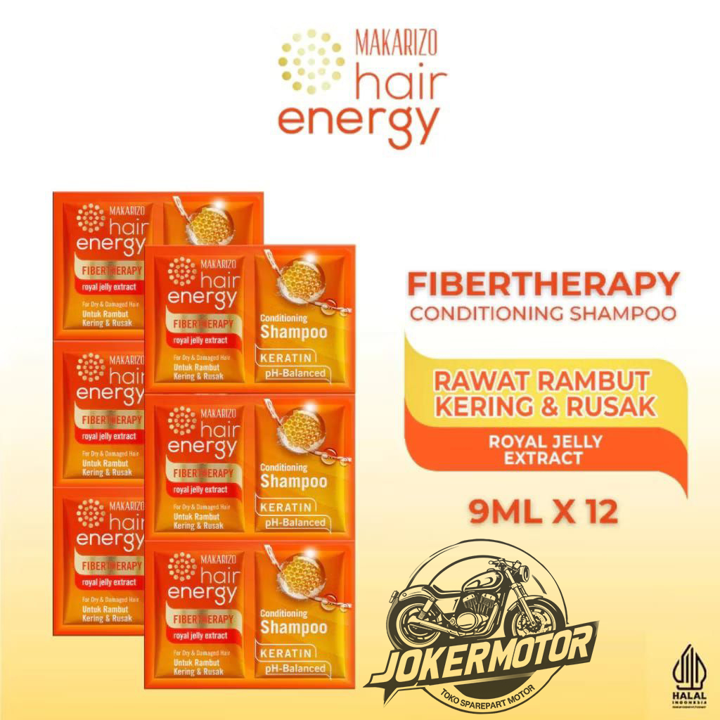 Makarizo Shampoo 1 Renteng 24 Sachet | Shampo Wangi Lembut Gratis Ongkir