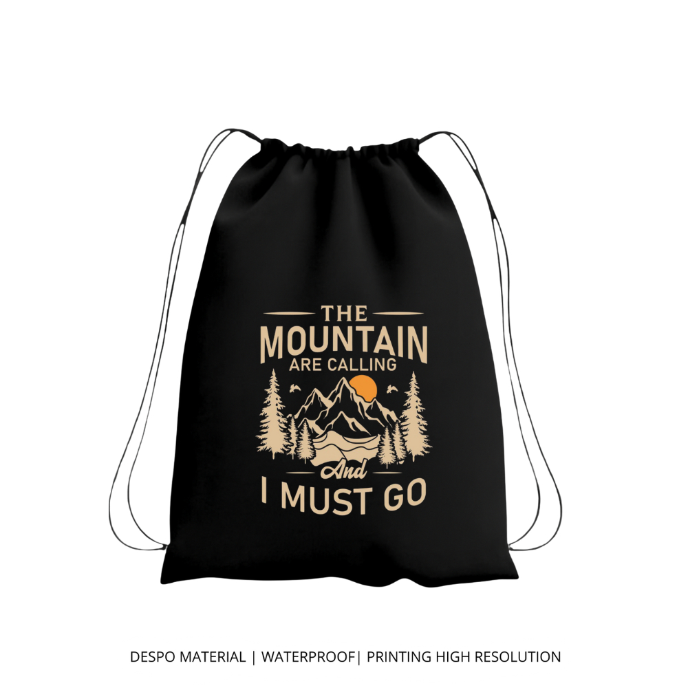 Tas Serut Sablon Tas Futsal Stringbag Anti Air