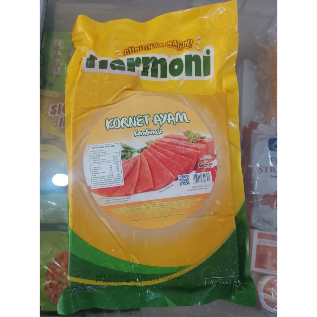 HARMONI KORNET AYAM KOMBINASI 450 GRAM