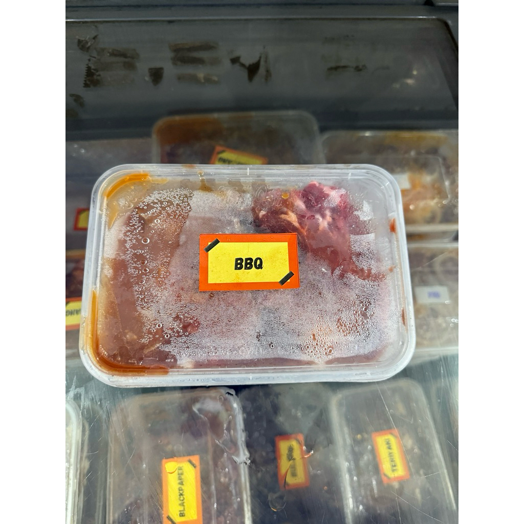 Daging slice marinasi BBQ