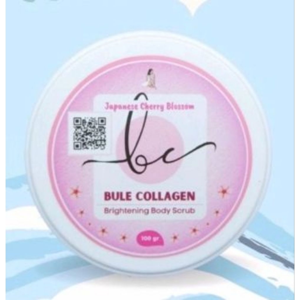 [READY] (KEMASAN BARU) BULE COLLAGEN BRIGHTENING BODY SCRUB BPOM ORIGINAL 100% (COD)