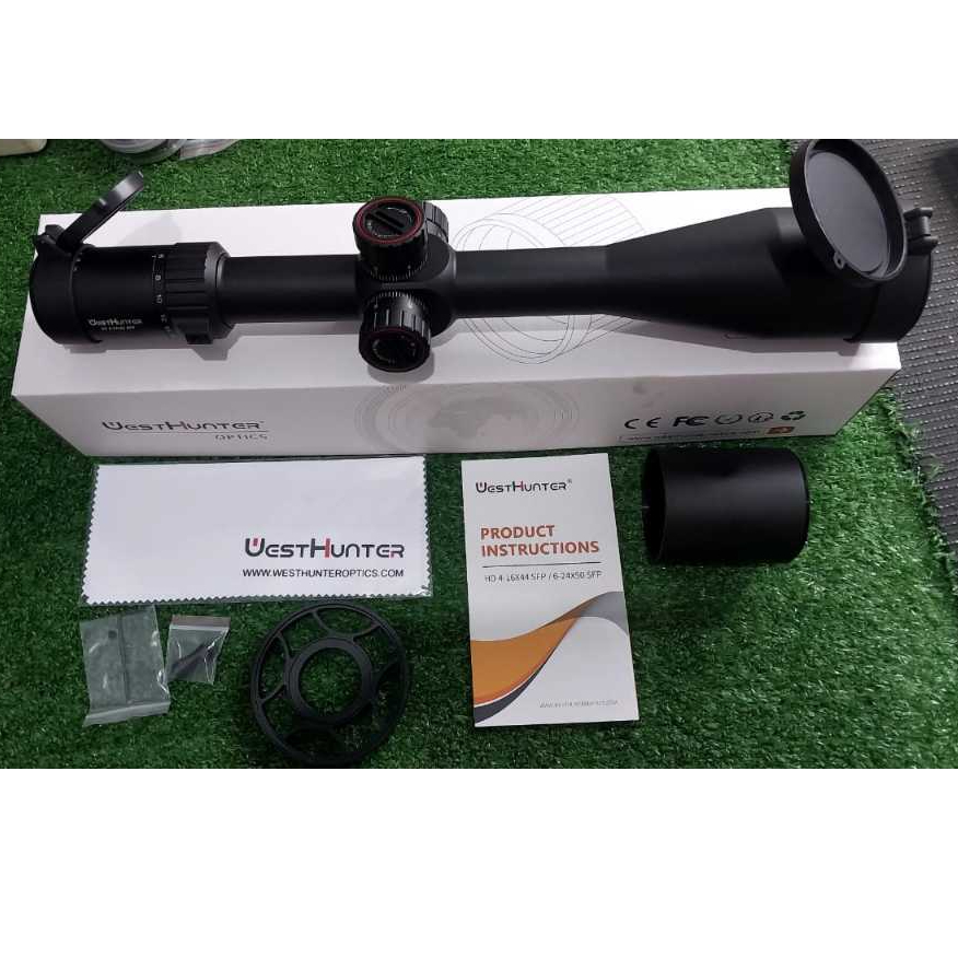 teleskop HD westhunter 6-24x50 sfp