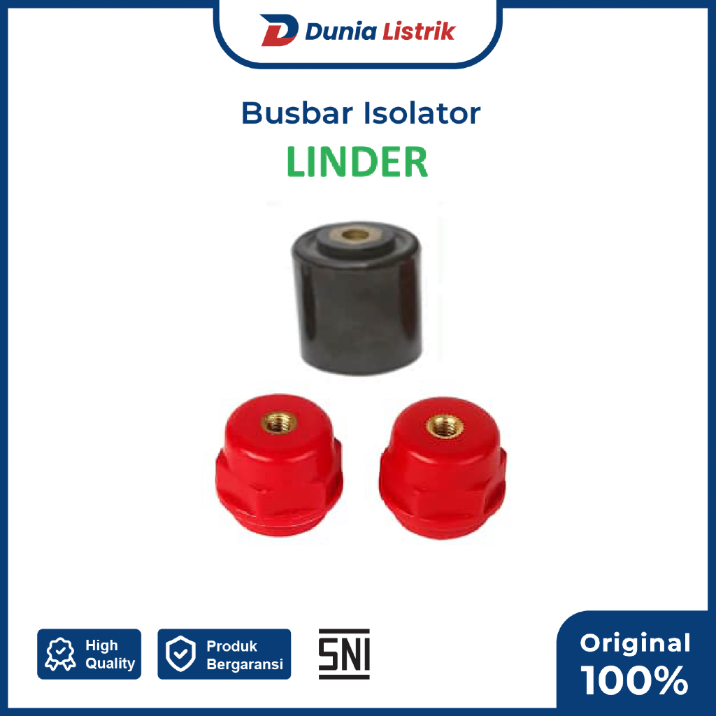 Busbar Isolator | Isolator Busbar Holder untuk Penyangga / Penahan Busbar - Linder