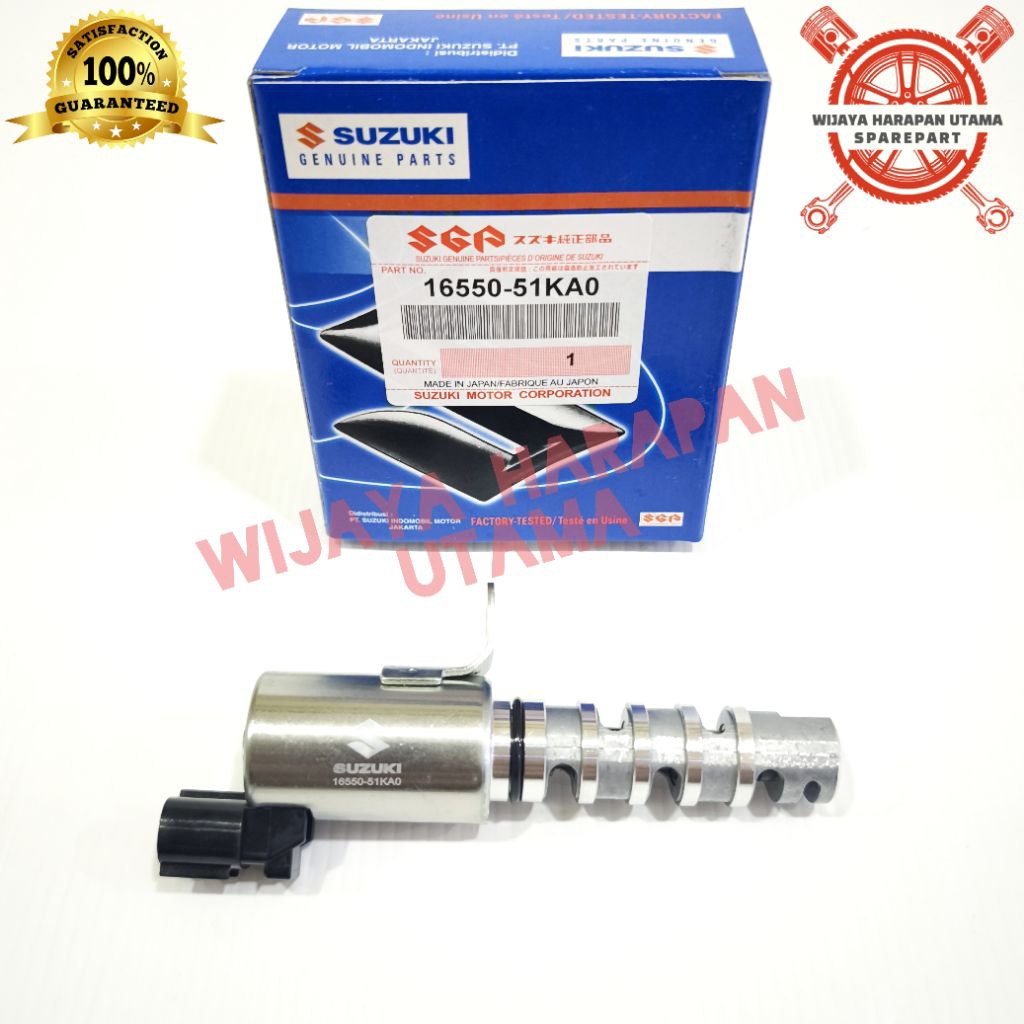 Sensor Oli OCV Oil Control Valve VVTI New Carry Tayo Mega Carry Ertiga Splash Ignis Original Garansi