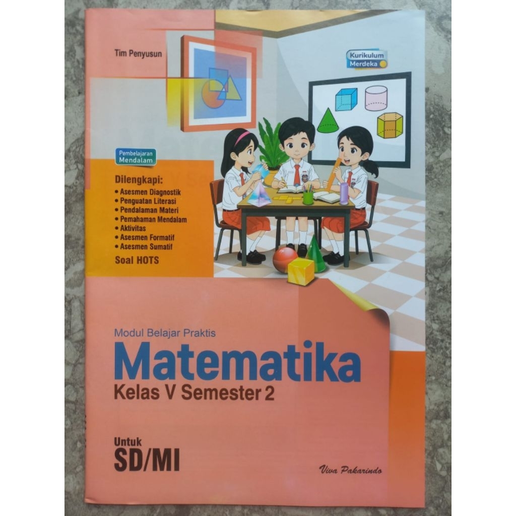 LKS LOGIKA VIVA PAKARINDO KELAS 5 SD SEMESTER 2 TA 2025-2026 KURIKULUM MERDEKA