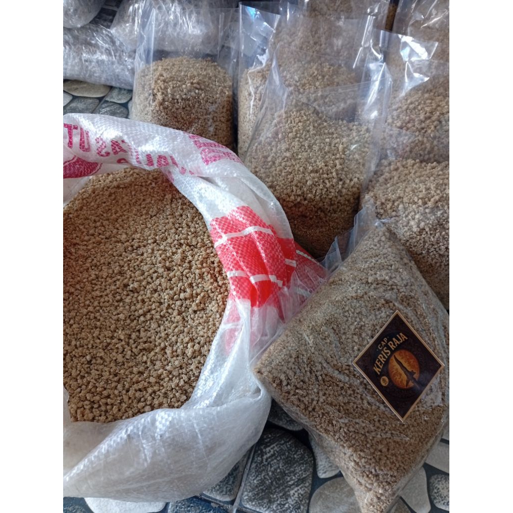 TIWUL INSTAN PUTIH (1kg) cap keris raja pulen nyus nyuss langsung dari petani kediri