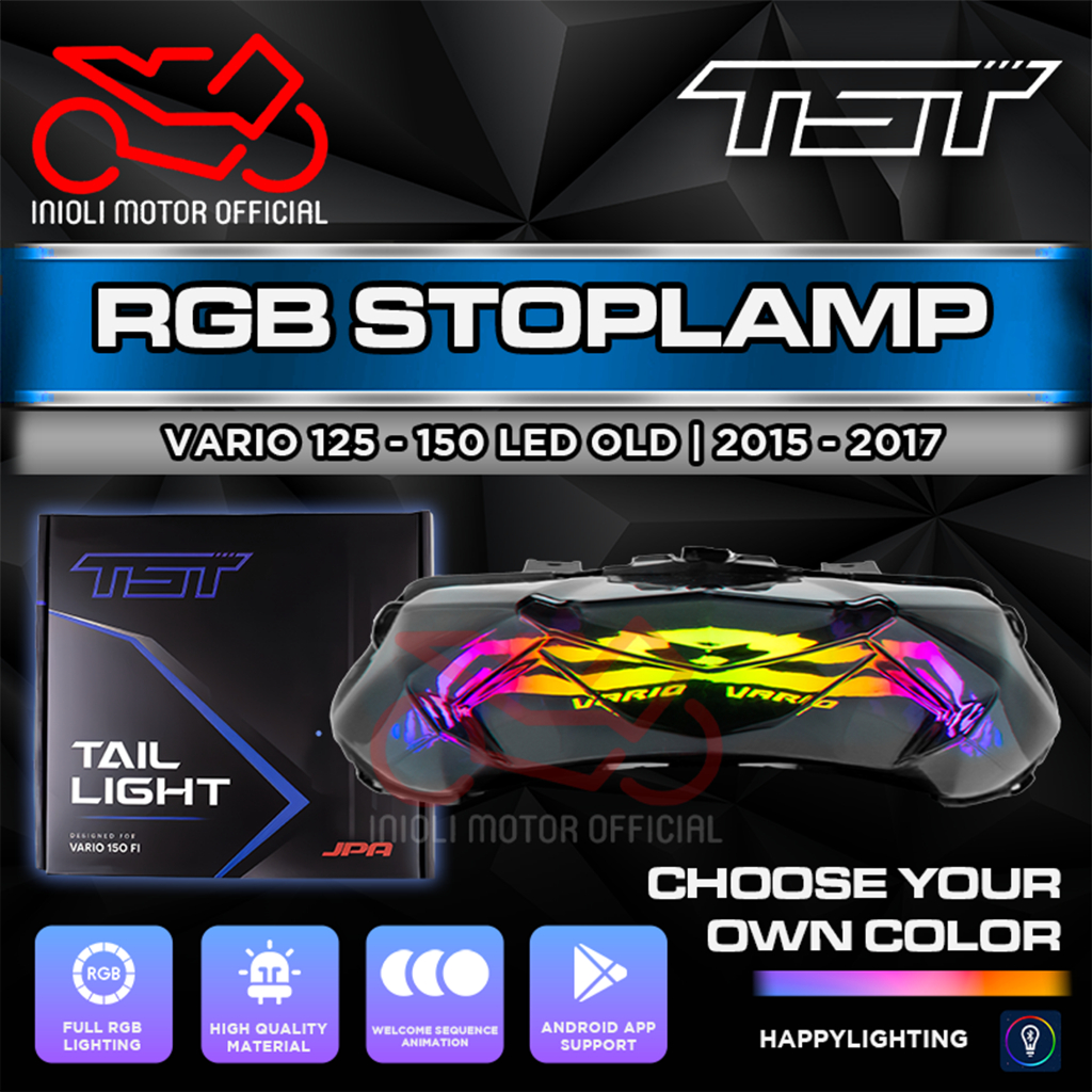 LAMPU REM BELAKANG STOPLAMP STOP LAMP TST VARIO 125 ESP LED OLD VARIO 150 ESP OLD LED RGB VARIO 125 
