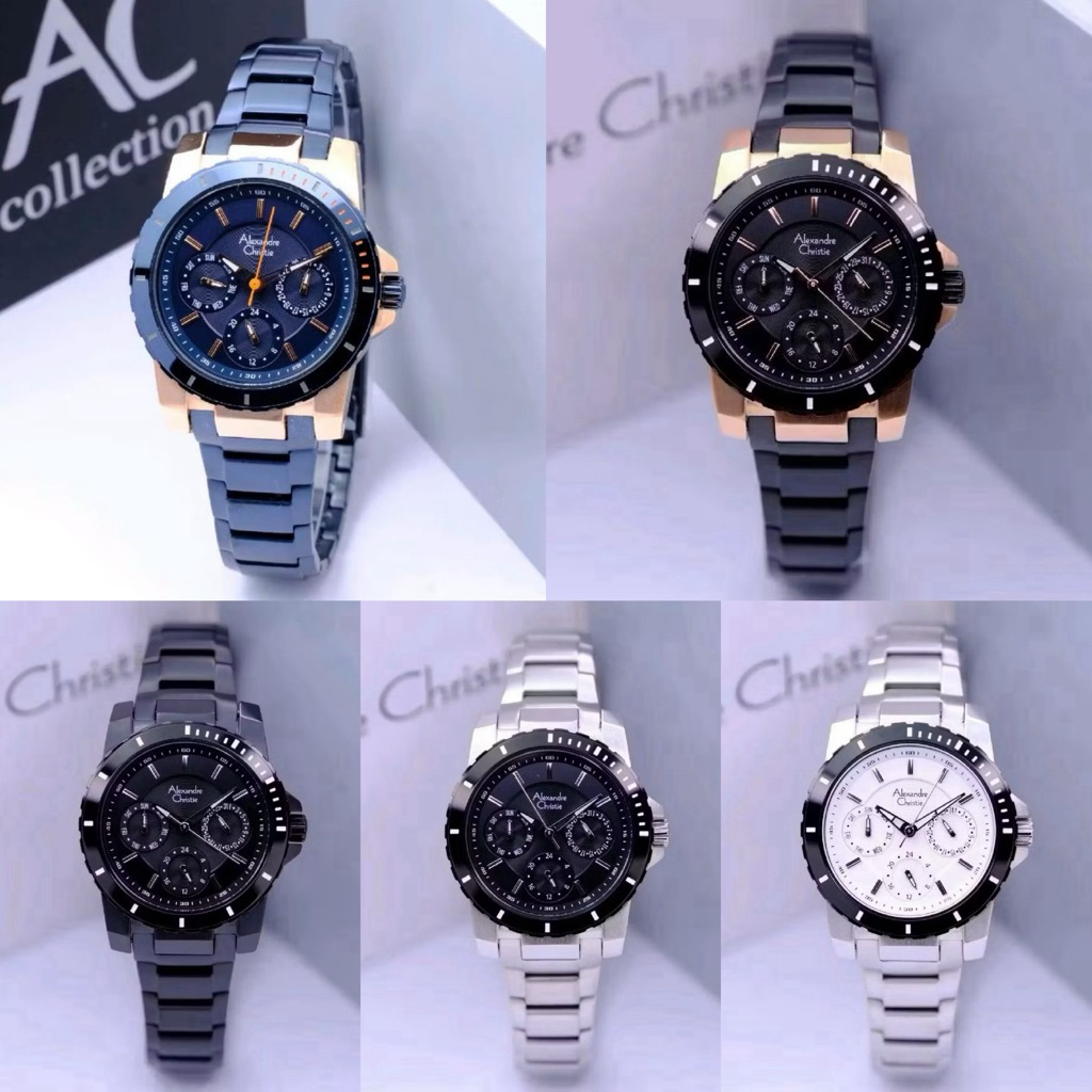 Jam Tangan Wanita Alexandre Christie 6141 AC6141 AC 6141BF (ORIGINAL)