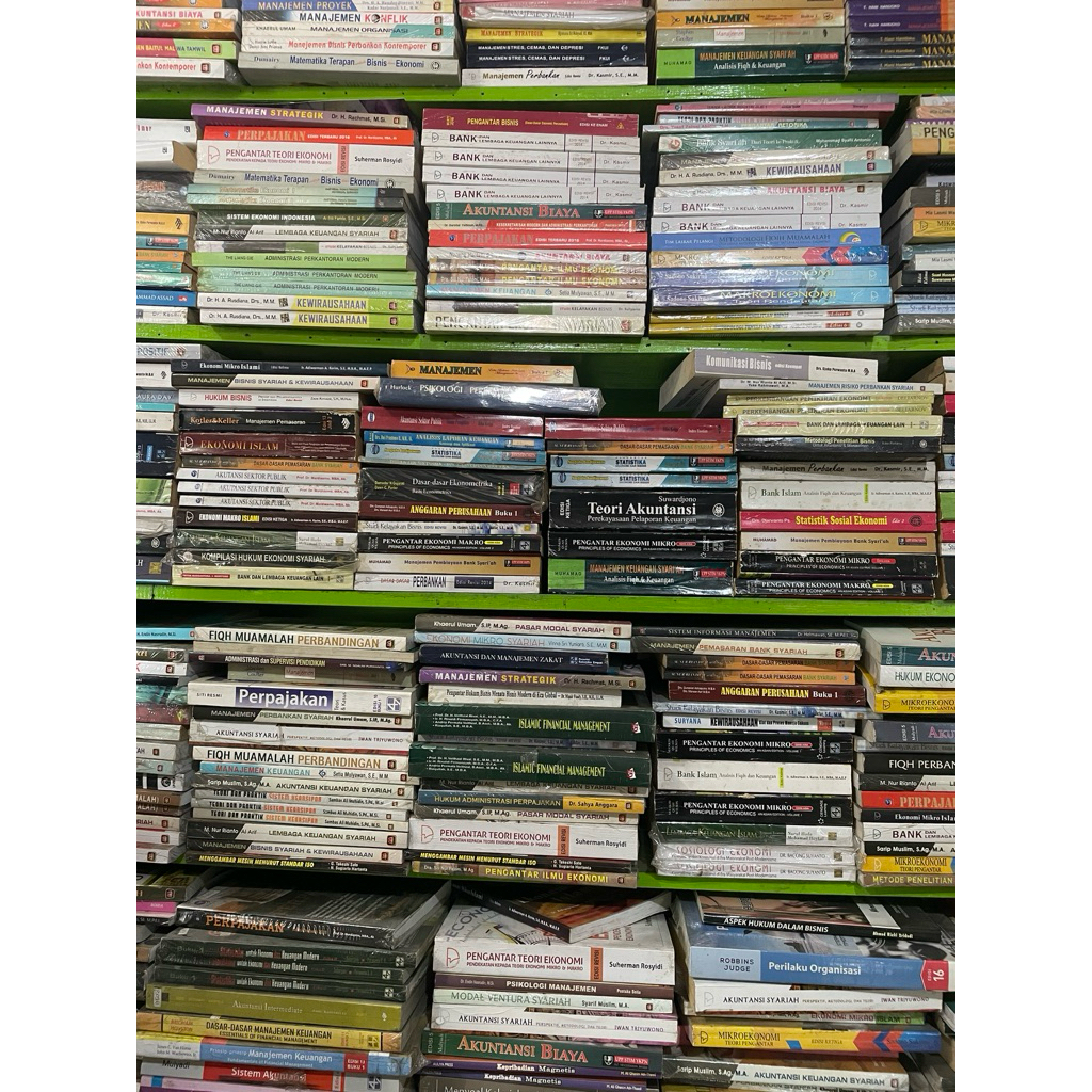 PAKET 3 BUKU PERKULIAHAN EKONOMI